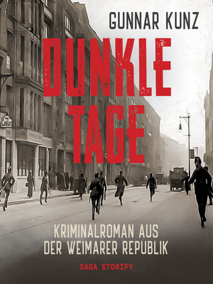 cover image of Dunkle Tage